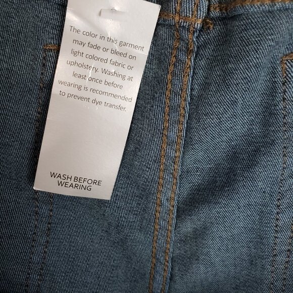 Lane Bryant NWT Super Stretch Boot Jeans Dark Wash Mid Rise Plus Size 24 Bootcut - Picture 9 of 10